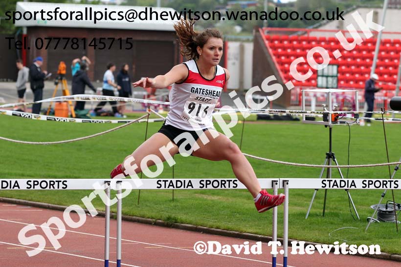 Senior women, North East Track and Field Champs., Gateshead. Photo: David T. Hewitson/Sports for All Pics